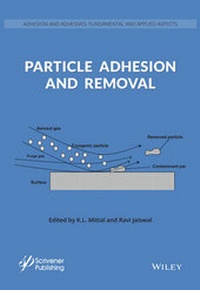 Enlarge image Cover: Particle Adhesion and Removal - Wiley-Scrivener