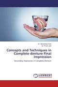 Cover: Concepts and Techniques in Complete denture Final Impression - LAP Lambert Academic Publishing