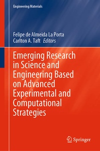 Enlarge image Cover: Emerging Research in Science and Engineering Based on Advanced Experimental and Computational Strategies - Springer