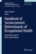 Cover: Handbook of Socioeconomic Determinants of Occupational Health - Springer