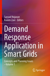 Enlarge image Cover: Demand Response Application in Smart Grids - Springer