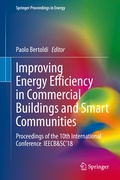 Cover: Improving Energy Efficiency in Commercial Buildings and Smart Communities - Springer