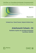 Cover: Arbeitsmarkt Schweiz - EU - Nomos