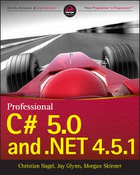 Enlarge image Cover: Professional C# 5.0 and .NET 4.5.1 - Wrox Press