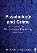 Cover: Psychology and Crime - Routledge