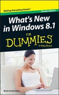 Cover: What's New in Windows 8.1 For Dummies, Pocket Edition - Wiley