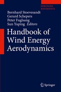 Cover: Handbook of Wind Energy Aerodynamics - Springer