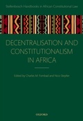 Cover: Decentralization and Constitutionalism in Africa - OUP eBook