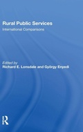 Cover: Rural Public Services - Routledge