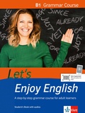 Cover: Let's Enjoy English B1 Grammar Course - Klett