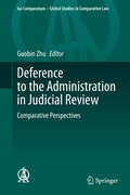 Cover: Deference to the Administration in Judicial Review - Springer