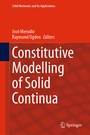 Cover: Constitutive Modelling of Solid Continua - Springer