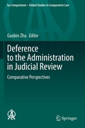 Cover: Deference to the Administration in Judicial Review - Springer