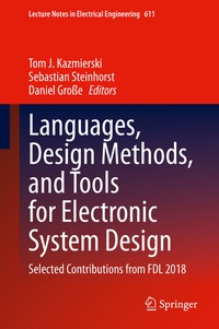 Enlarge image Cover: Languages, Design Methods, and Tools for Electronic System Design - Springer