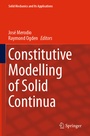 Cover: Constitutive Modelling of Solid Continua - Springer