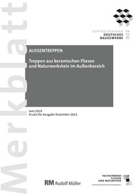 Abbildung von: Merkblatt Außentreppen: 2019-08 (PDF) - Rudolf Müller Verlag