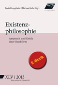 Bild: Existenzphilosophie - new academic press