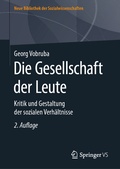 Cover: Die Gesellschaft der Leute - Springer VS