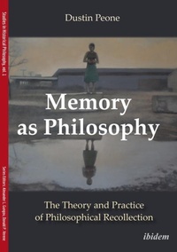 Enlarge image Cover: Memory as Philosophy - ibidem