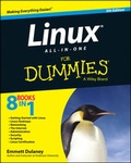 Cover: Linux All-in-One For Dummies - Wiley