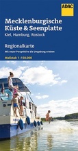 Cover: ADAC Regionalkarte 02 Mecklenburgische K&uuml;ste und Seenplatte 1:150.000 - ADAC Kartografie ein Imprint von MAIRDUMONT