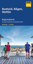 Cover: ADAC Regionalkarte 03 Rostock, R&uuml;gen, Stettin 1:150.000 - ADAC Kartografie ein Imprint von MAIRDUMONT