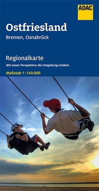 Abbildung von: ADAC Regionalkarte 04 Ostfriesland 1:150.000 - ADAC Kartografie ein Imprint von MAIRDUMONT