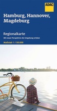 Cover: ADAC Regionalkarte 05 Hamburg, Hannover, Magdeburg 1:150.000 - ADAC Kartografie ein Imprint von MAIRDUMONT