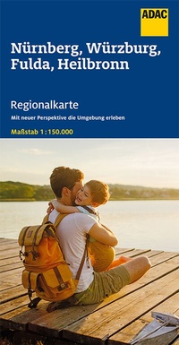 Abbildung von: ADAC Regionalkarte 12 Nürnberg, Würzburg, Fulda, Heilbronn 1:150.000 - ADAC Kartografie ein Imprint von MAIRDUMONT