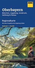 Cover: ADAC Regionalkarte 16 Oberbayern 1:150.000 - ADAC Kartografie ein Imprint von MAIRDUMONT