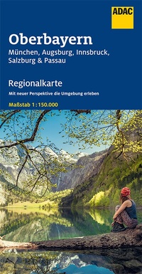 Abbildung von: ADAC Regionalkarte 16 Oberbayern 1:150.000 - ADAC Kartografie ein Imprint von MAIRDUMONT