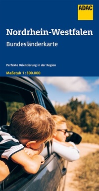 Abbildung von: ADAC Bundesländerkarte Deutschland 06 Nordrhein-Westfalen 1:300.000 - ADAC Kartografie ein Imprint von MAIRDUMONT