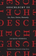 Cover: Geschlecht III - University of Chicago Press