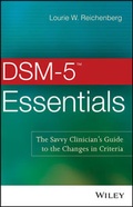 Cover: DSM-5 Essentials - Wiley