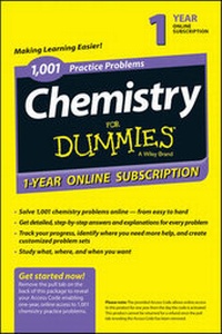 Enlarge image Cover: 1,001 Chemistry Practice Problems For Dummies Access Code Card (1-Year Subscription) - Wiley