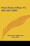 Cover: Notes From A Diary V1, 1851-1872 (1897) - Kessinger Publishing