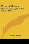 Cover: Pictures Of Poetry - Kessinger Publishing