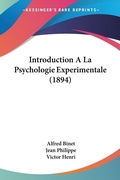 Bild: Introduction A La Psychologie Experimentale (1894) - Kessinger Publishing