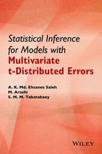 Enlarge image Cover: Statistical Inference for Models with Multivariate t-Distributed Errors - Wiley