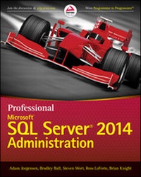 Abbildung von: Professional Microsoft SQL Server 2014 Administration - Wrox