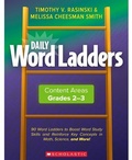 Cover: Daily Word Ladders: Content Areas, Grades 2-3 - Scholastic Professional
