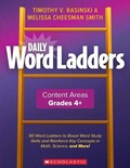 Cover: Daily Word Ladders Content Areas, Grades 4-6 - Scholastic Professional