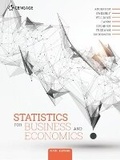Cover: Statistics for Business and Economics - Cengage Learning EMEA