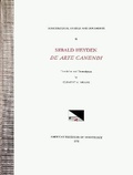 Cover: Msd 26 Sebald Heyden (D.1561), de Arte Canendi, Translated and Transcribed by Clement A. Miller - American Institute of Musicology, Inc.