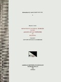 Cover: RMS 4 Frank Tirro, Renaissance Musical Sources in the Archive of San Petronio in Bologna. Vol. I Giovanni Spataro's Choirbooks - American Institute of Musicology, Inc.