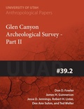 Cover: Glen Canyon Archaeological Survey - University of Utah Press,U.S.