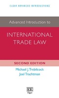 Cover: Advanced Introduction to International Trade Law - Edward Elgar Publishing