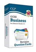 Cover: GCSE Business Edexcel Revision Question Cards - Coordination Group Publications Ltd (CGP)