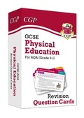 Cover: GCSE Physical Education AQA Revision Question Cards - Coordination Group Publications Ltd (CGP)