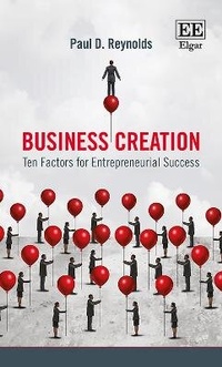 Enlarge image Cover: Business Creation - Edward Elgar Publishing